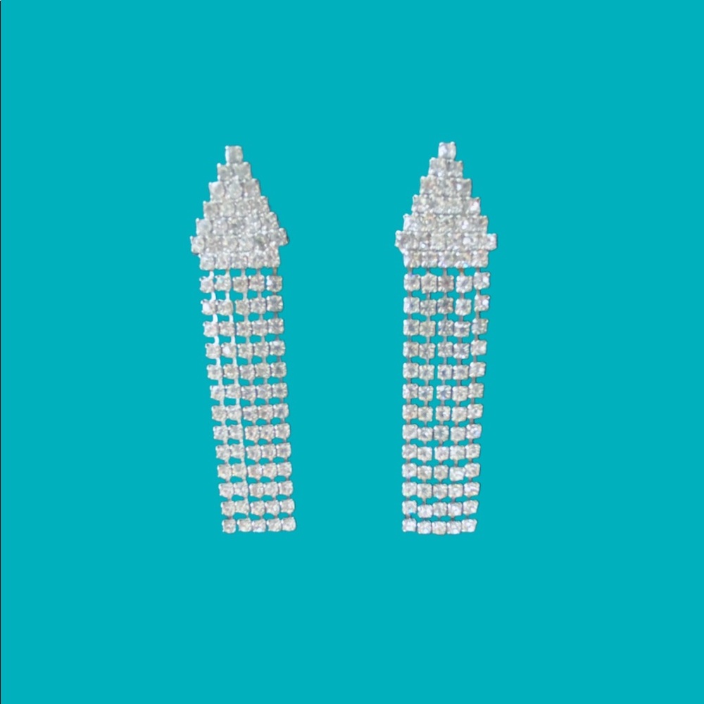 Vintage Rhinestone Earrings